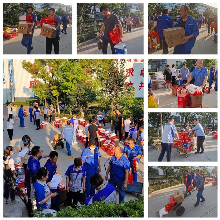 在我們公司上班，不僅能掙到錢，還為你節省了逛超市買日用品的煩惱，食用油、大米、小米、面粉、啤酒、白酒等等，各種禮品紛紛發到員工的手中。